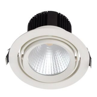 Spot LED Encastrable 28 W 230 V Blanc Chaud