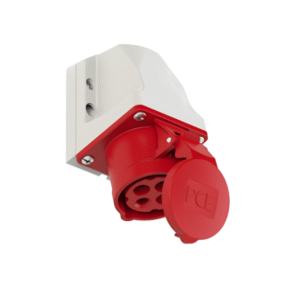 Prise Industrielle en Saillie 3P+T 16 A 400 V 6h IP44/54