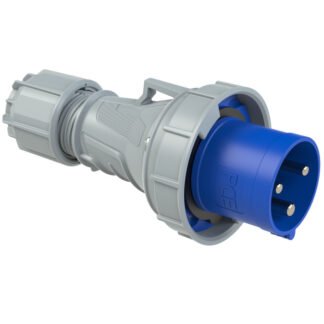 Fiche Industrielle Mâle 2P+T 63 A 230 V IP67