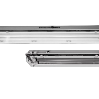 Réglette Fluorescente ATEX 2 x 36 W 220-240 V IP66 – Zone 1, 2, 21, 22