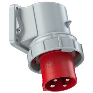 Socle Mâle Industriel en Saillie 3P+T 63 A 6h IP67