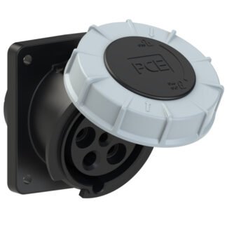 Prise Industrielle Encastrée Inclinée 3P+N+T 63 A 7h IP67